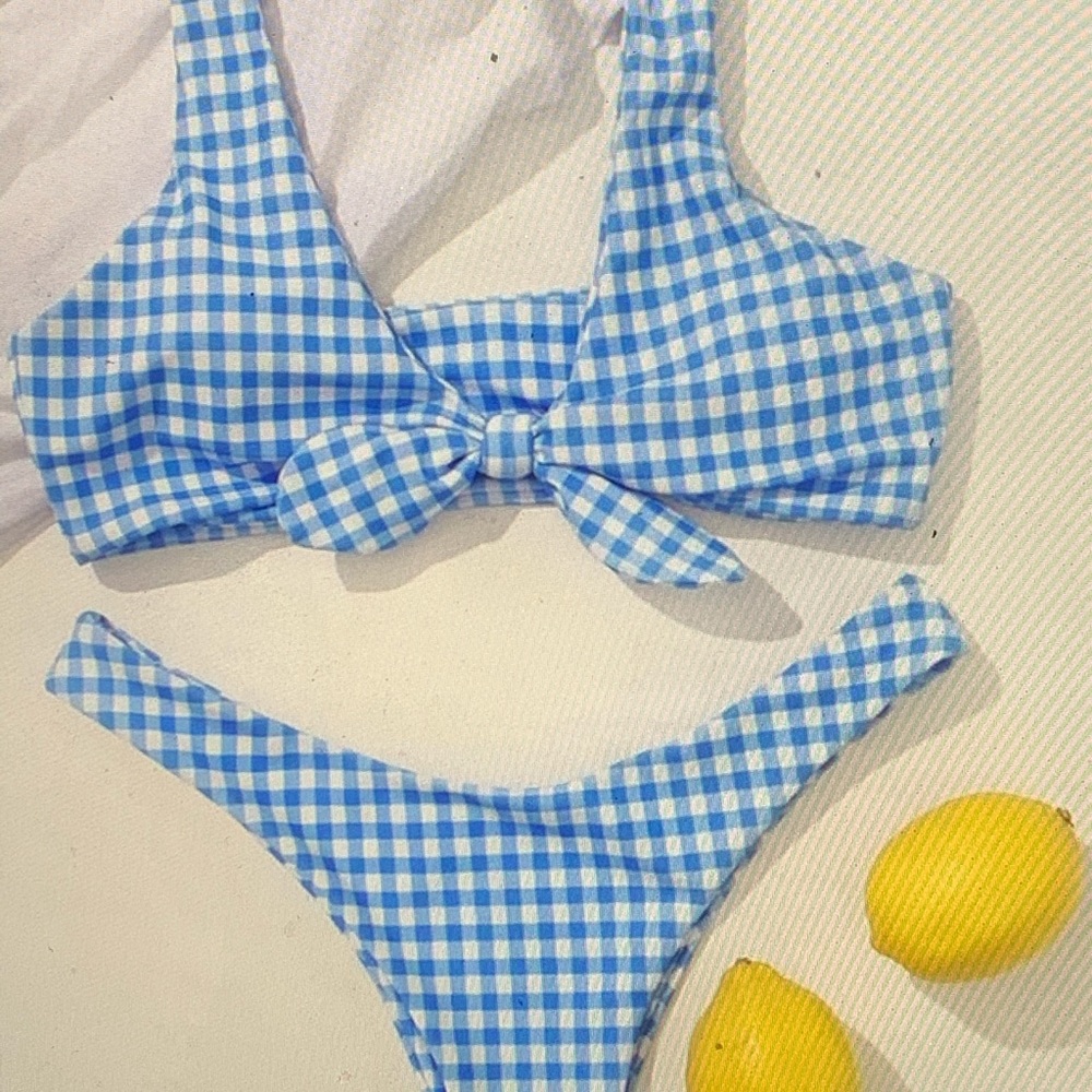 Gingham bikini